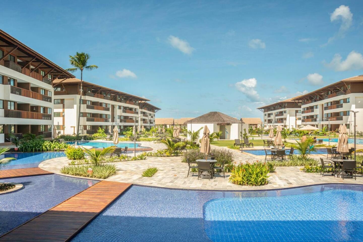 Cupe Beach Living Resort Beira Mar Porto De Galinhas Flat Luxo Sofisticado 3Qts Exterior photo