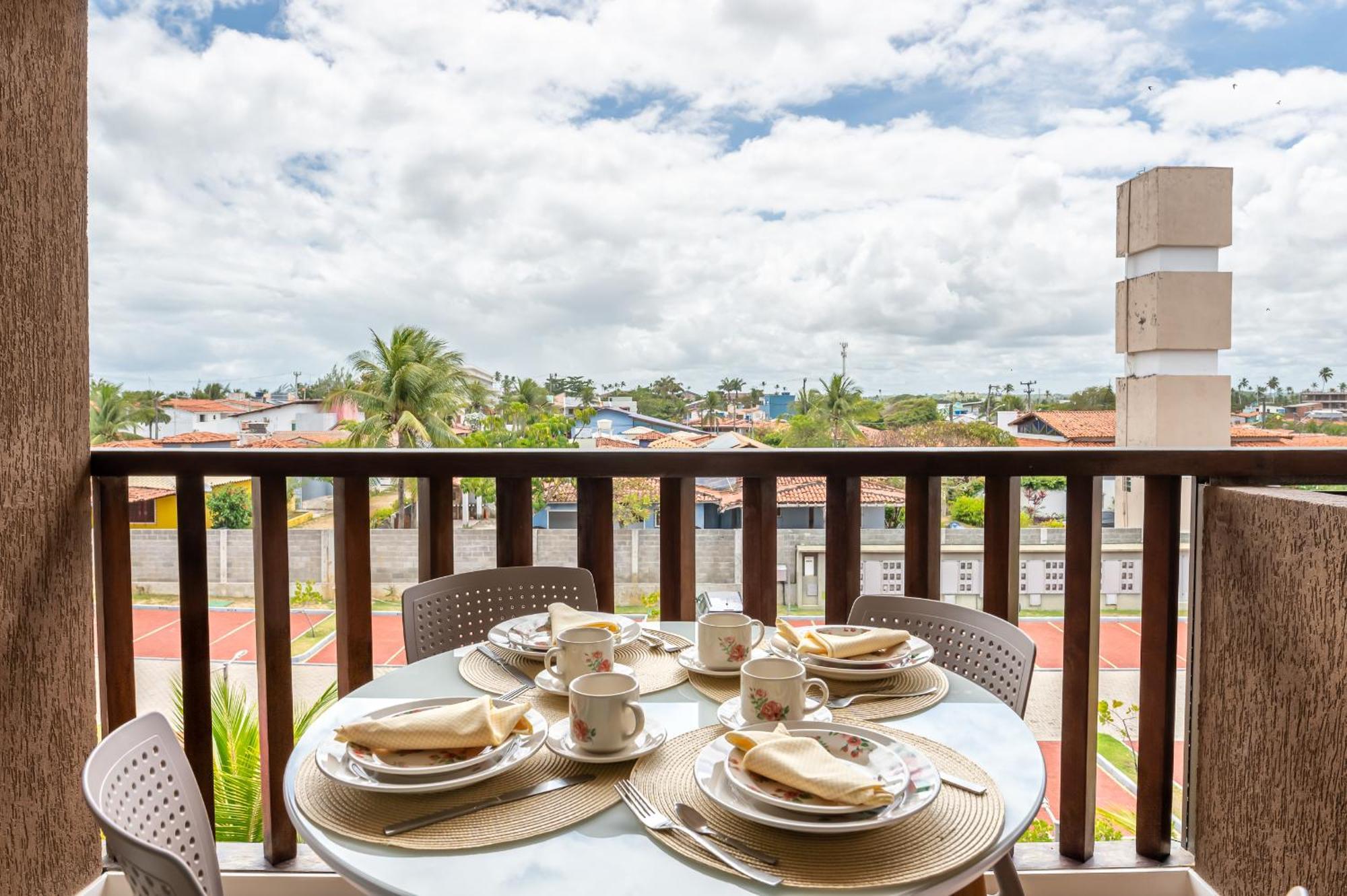 Cupe Beach Living Resort Beira Mar Porto De Galinhas Flat Luxo Sofisticado 3Qts Exterior photo